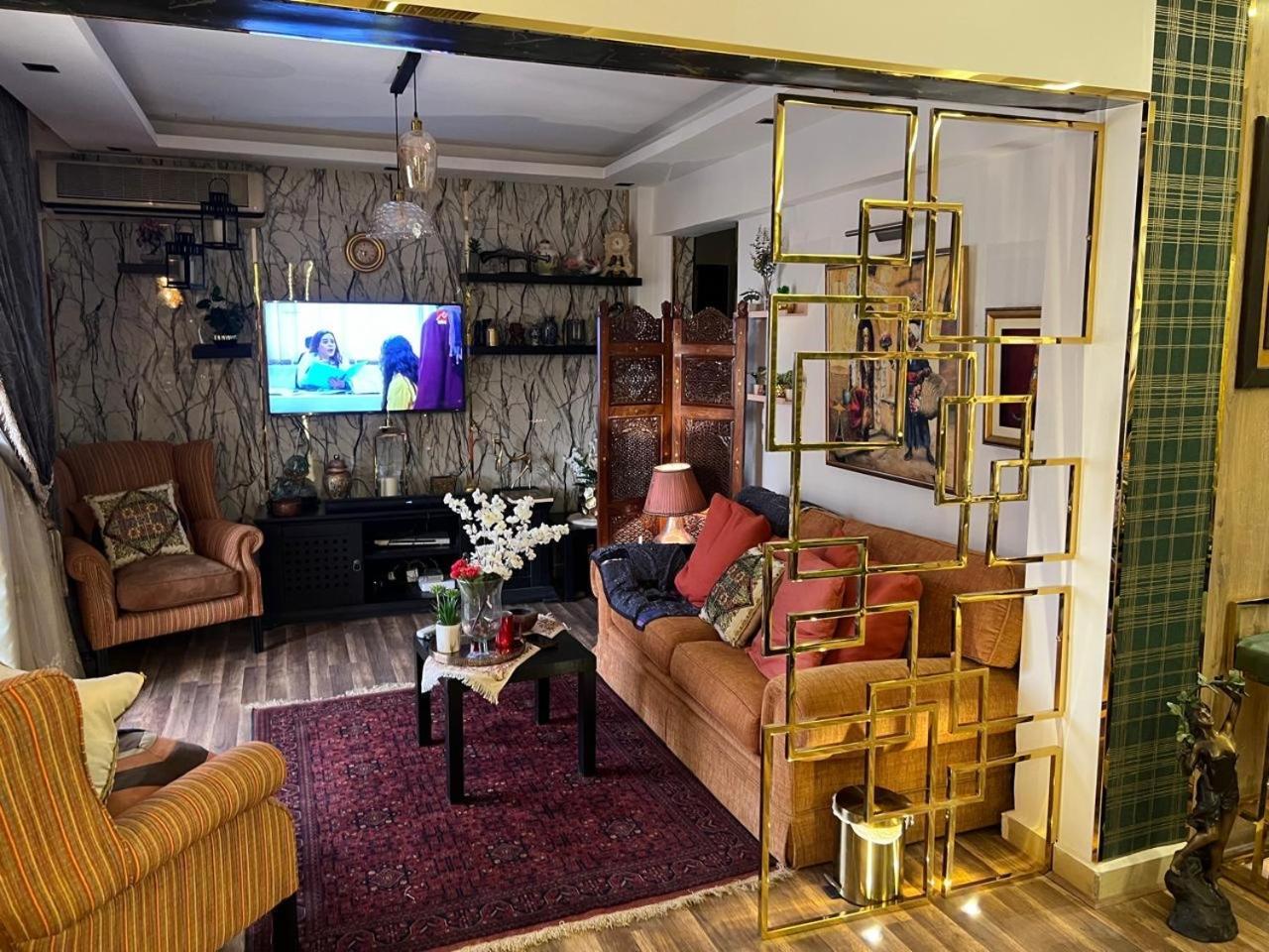 Apartmán شقه مفروشه فاخره بالقاهره الجديده New Cairo Exteriér fotografie