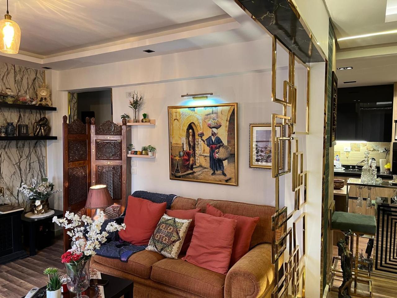 Apartmán شقه مفروشه فاخره بالقاهره الجديده New Cairo Exteriér fotografie
